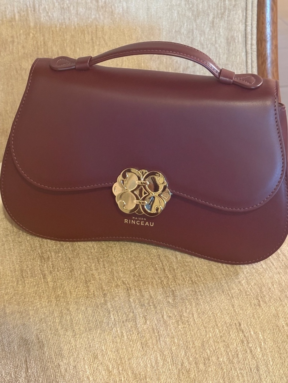 Maison Rinceau Paris - Le Sac Mona Handbag NWT - Picture 5 of 15